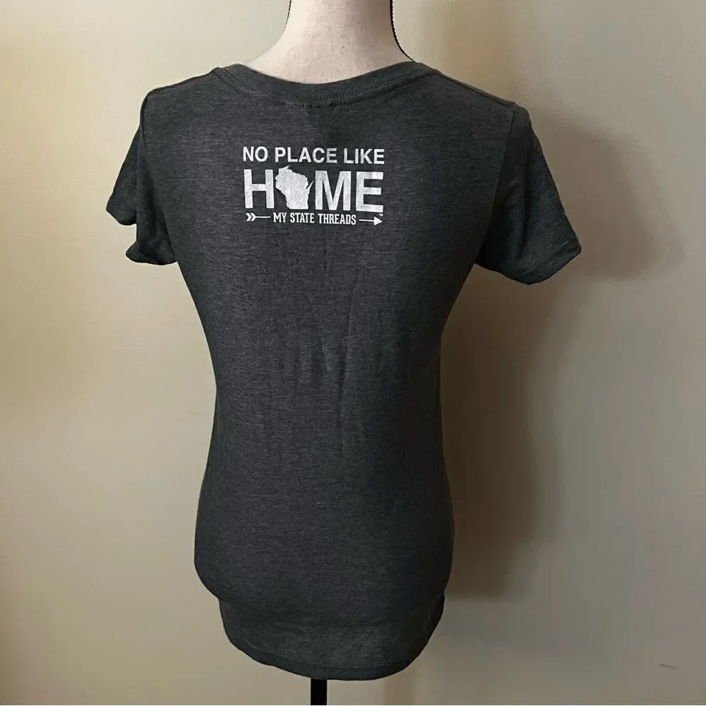 WISCONSIN LADIES V-NECK TEE‎ | HOME | PLAID - Picture 6 of 12